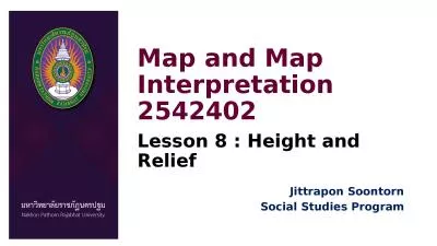 Map and Map Interpretation