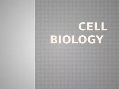 Cell Biology  Eukaryotic Cell