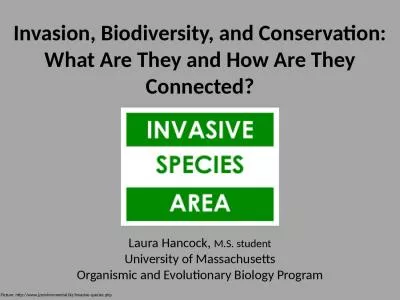 Invasion, Biodiversity, and Conservation: What Are They and How Are They Connected?