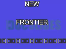 NEW FRONTIER PUBLISHING\r\f\f\n\t\