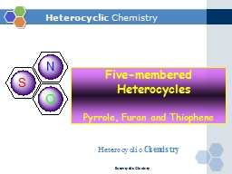 Heterocyclic Chemistry Heterocyclic