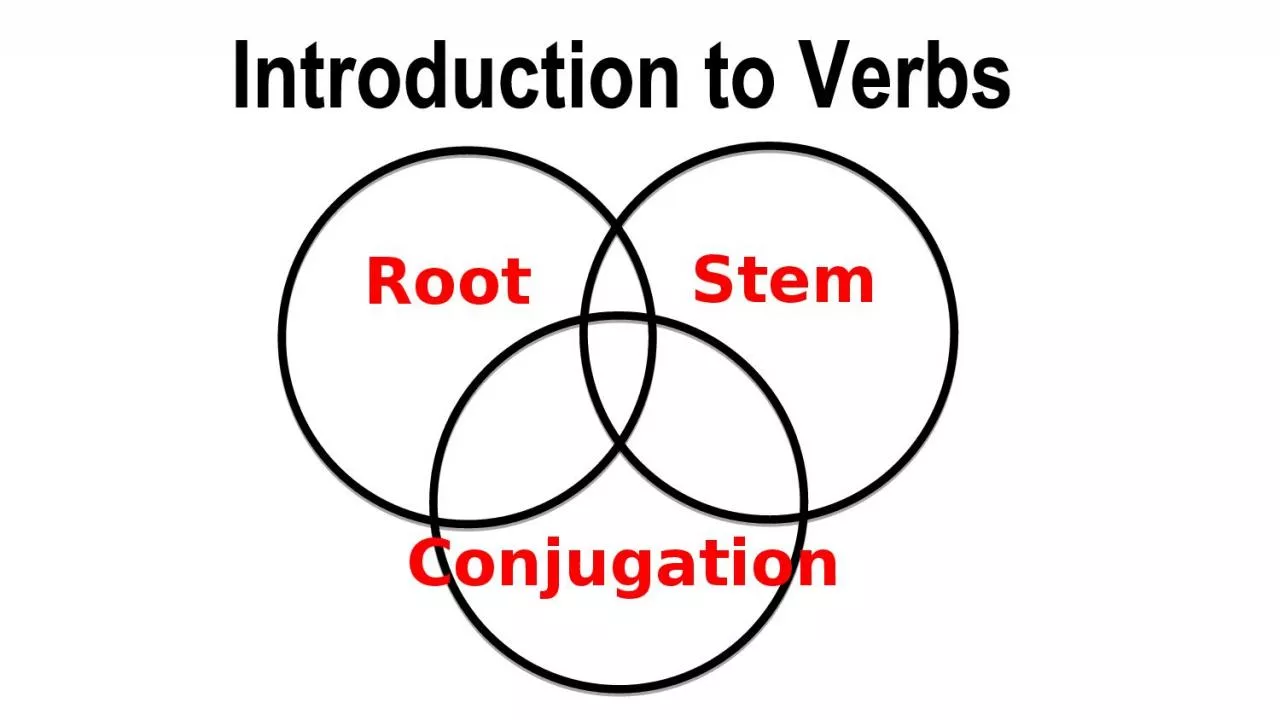 PPT-Root Stem Conjugation ROOT