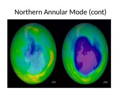 Northern Annular  Mode (