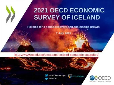 2021 OECD ECONOMIC SURVEY OF Iceland