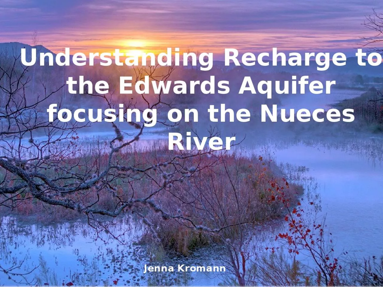 PPT-Jenna Kromann Understanding