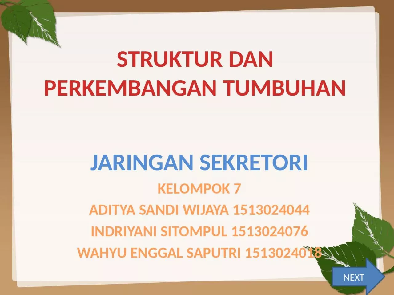 PPT-STRUKTUR DAN PERKEMBANGAN TUMBUHAN