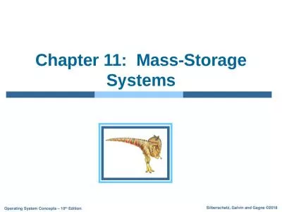 Chapter 11:  Mass-Storage Systems