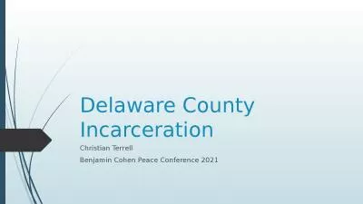 Delaware County Incarceration