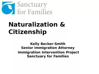 Naturalization & Citizenship