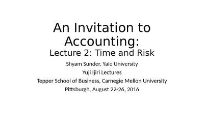 An Invitation to Accounting: