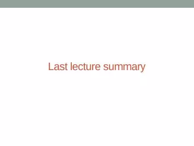 Last lecture summary Flavors of sequence alignment