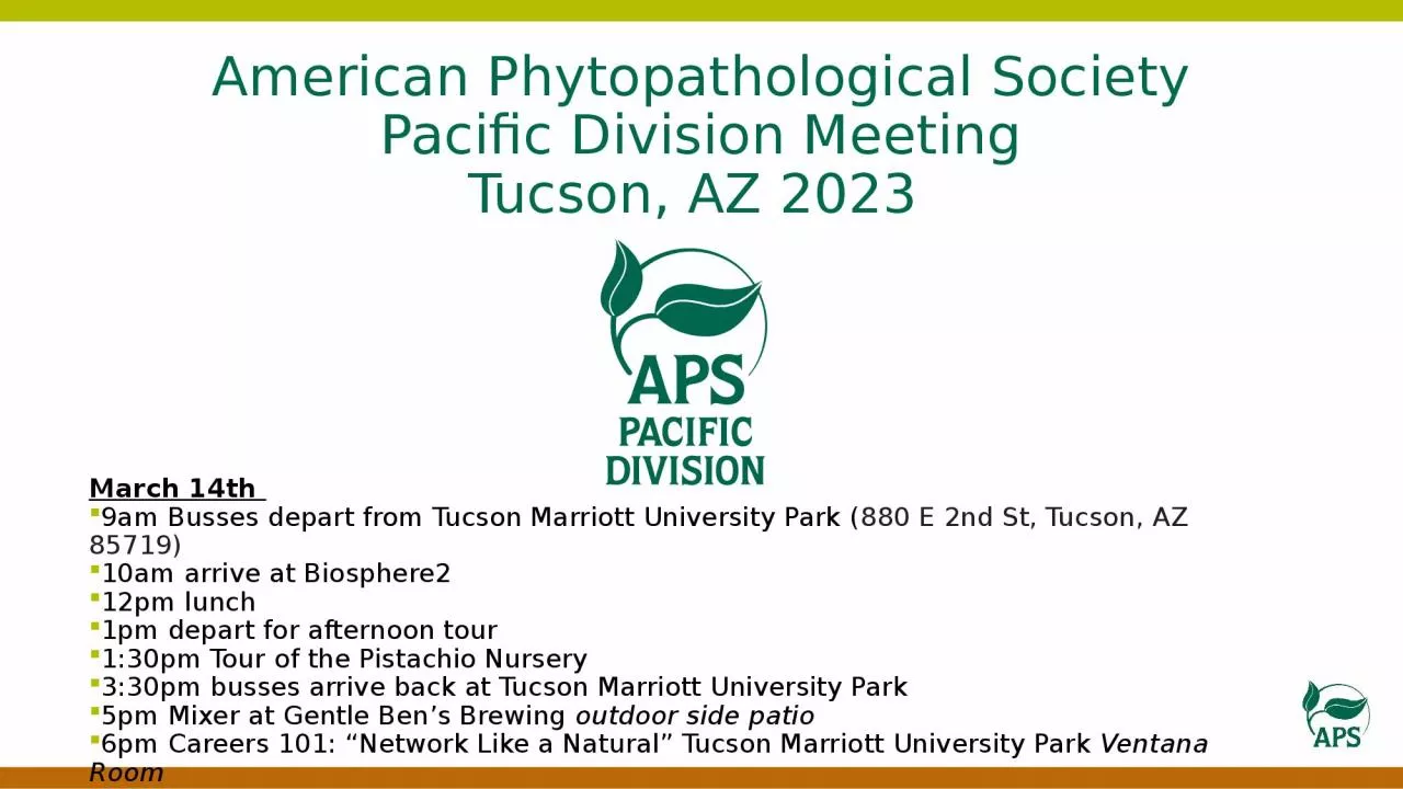 PPT-American Phytopathological