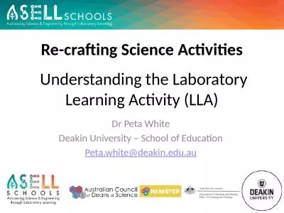 Re-crafting Science Activities