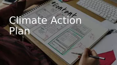 Climate Action Plan Agenda