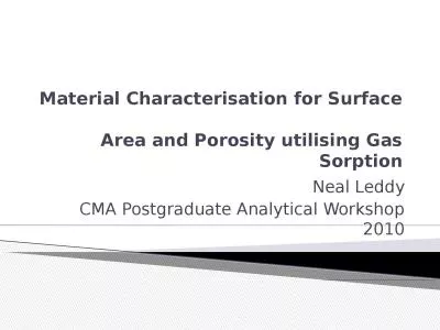 Material Characterisation for Surface