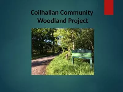 Coilhallan Community  Woodland Project