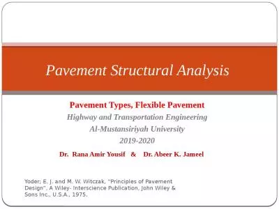 Pavement Types, Flexible Pavement