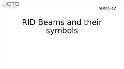 RID  Beams  and  their