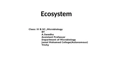 Class: III  B.SC.,Microbiology