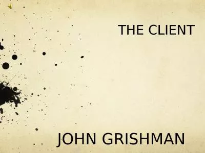 THE CLIENT JOHN GRISHMAN