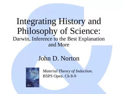 & Integrating History and Philosophy of Science: