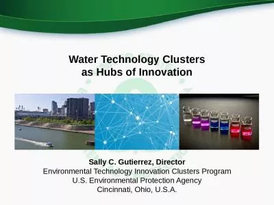 Water Technology Clusters