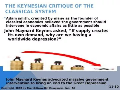 The Keynesian Critique of the Classical System