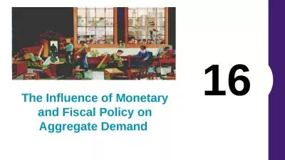 16 The Influence of Monetary and Fiscal Policy on Aggregate Demand