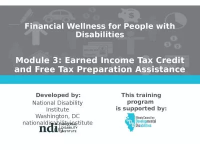 Module 3: Earned Income Tax Credit and Free Tax Preparation Assistance