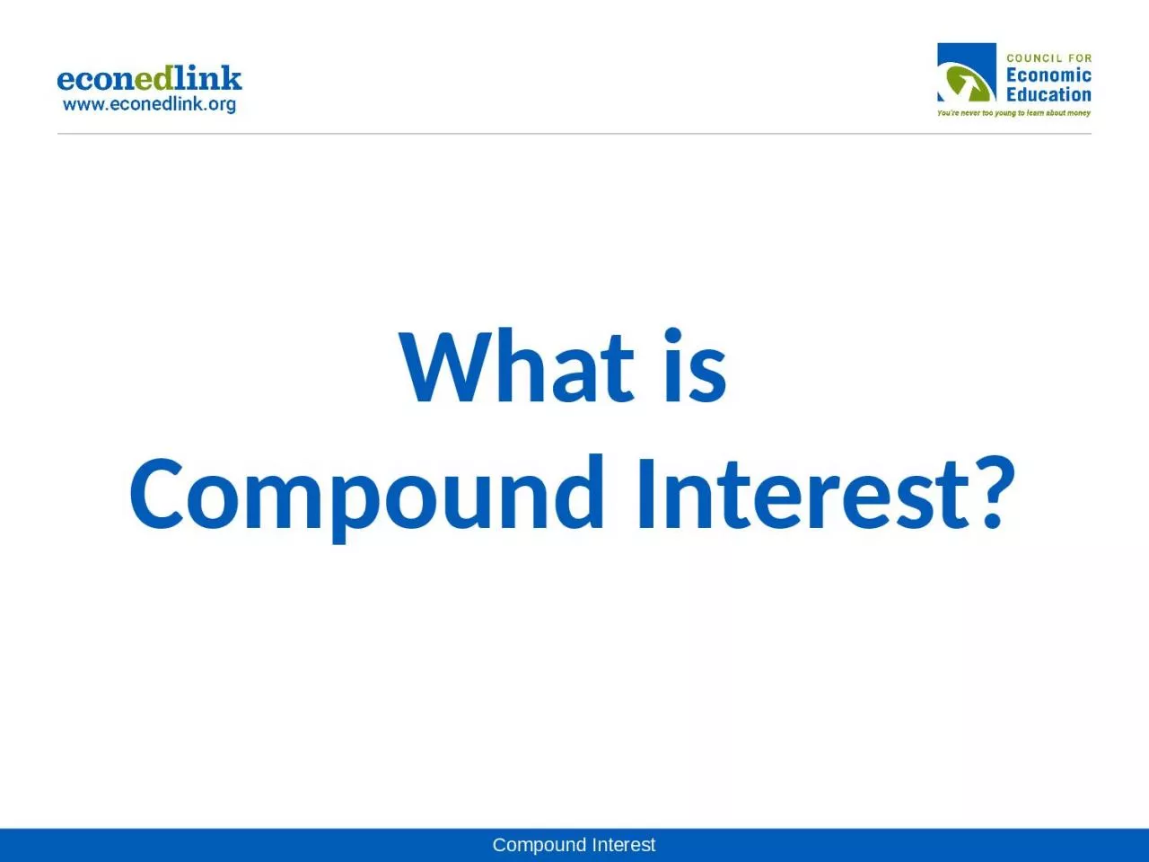 What is  Compound Interest?