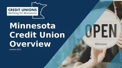Minnesota Credit Union Overview