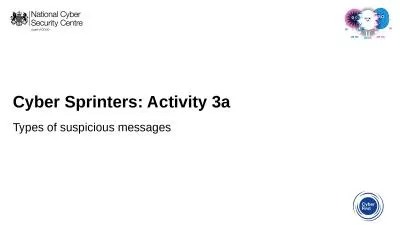 Cyber Sprinters: Activity 3a
