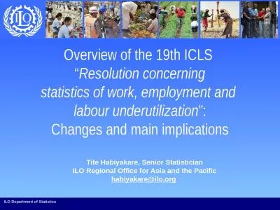 Overview of the 19th ICLS