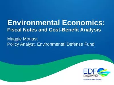 Environmental Economics: