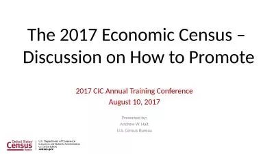 The 2017  Economic  Census –