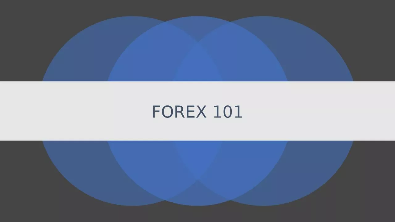 FOREX 101 What is  For ex