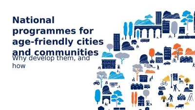 National programmes for age-friendly cities and communities