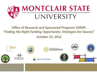 Office of Research and Sponsored Programs (ORSP)