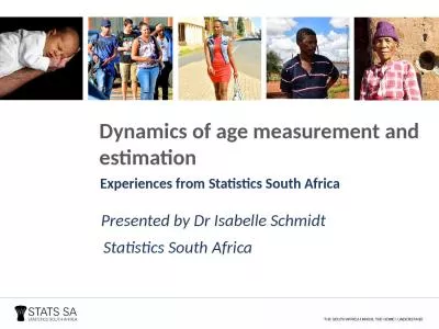 Dynamics of age measurement and estimation