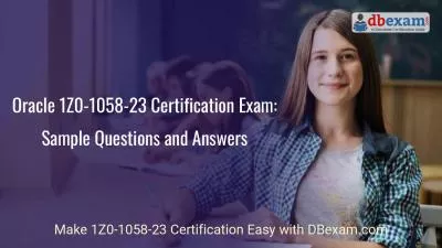 Oracle 1Z0-1058-23 Certification Exam: Sample Questions and Answers