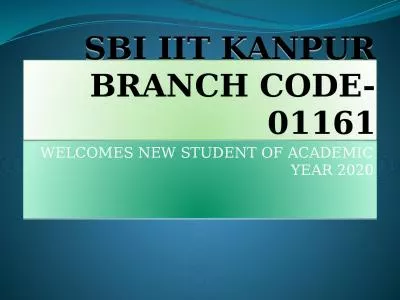 SBI  IIT  KANPUR BRANCH