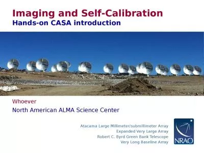 Whoever North American ALMA Science Center