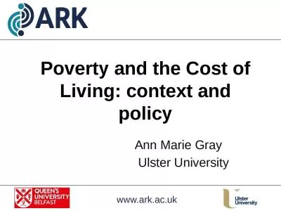 Ann Marie Gray 	  	   Ulster University