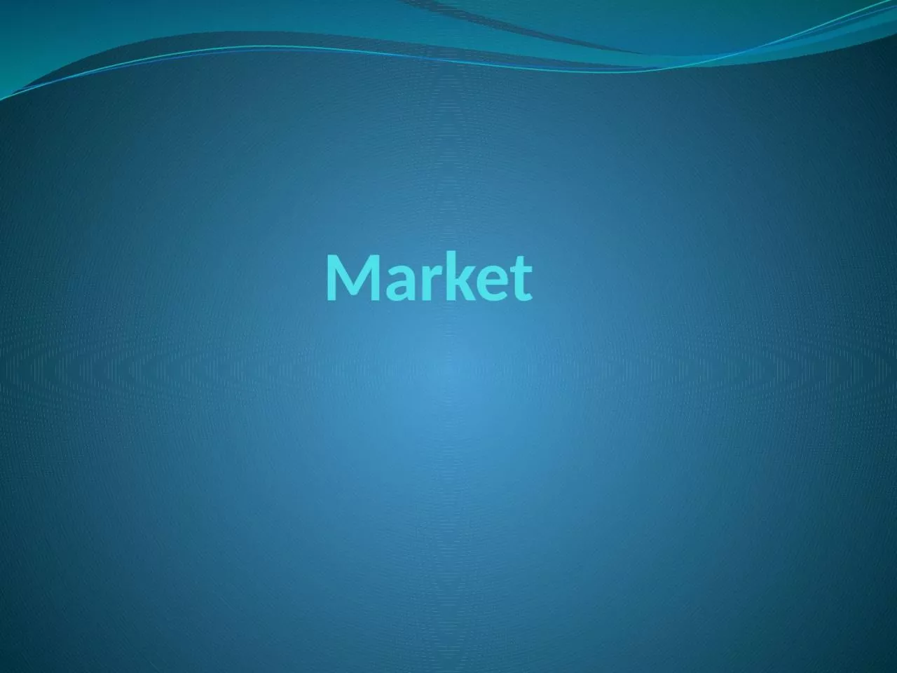 Market  Market –  Marcatus