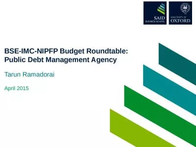 BSE-IMC-NIPFP Budget Roundtable: