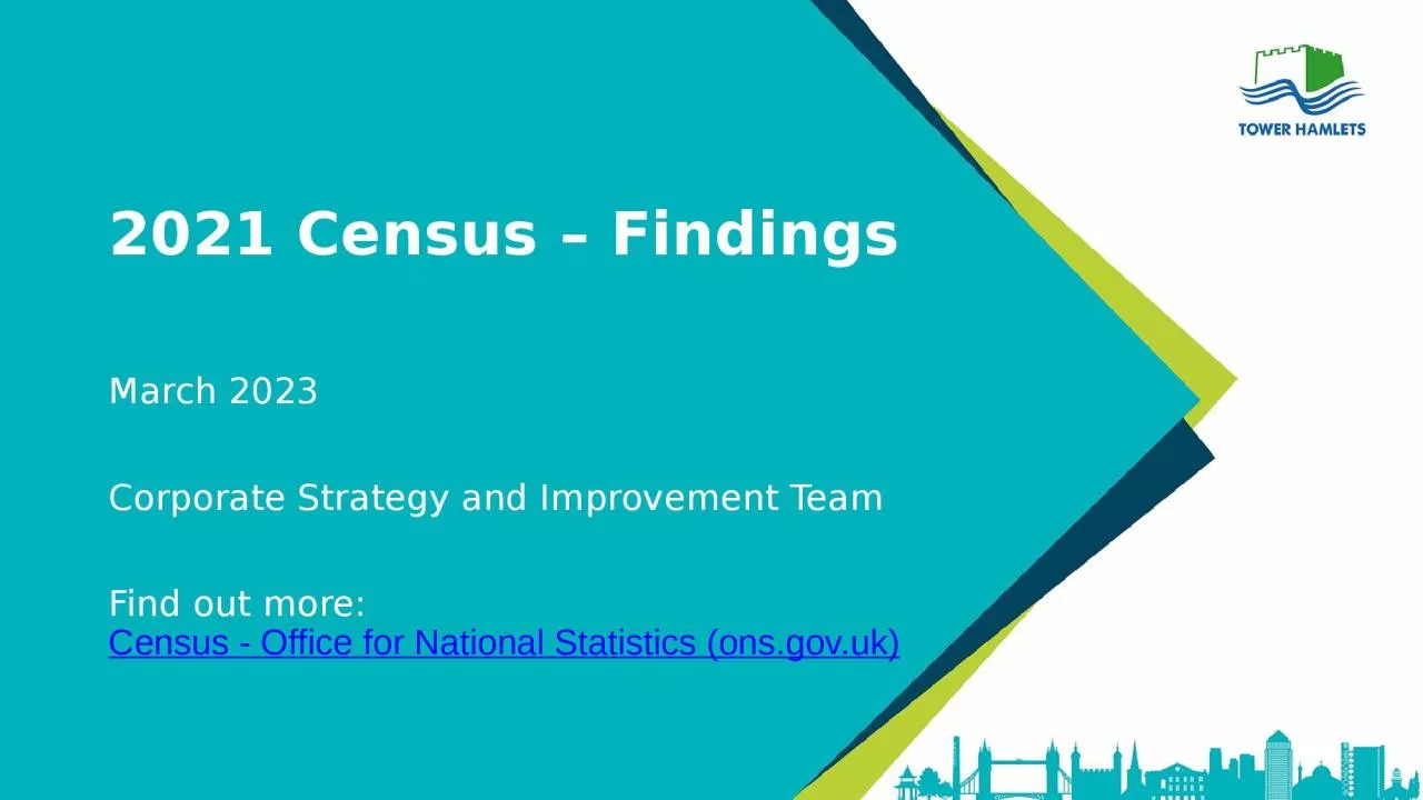 PPT-2021 Census – Findings