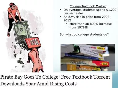 College Textbook Market :