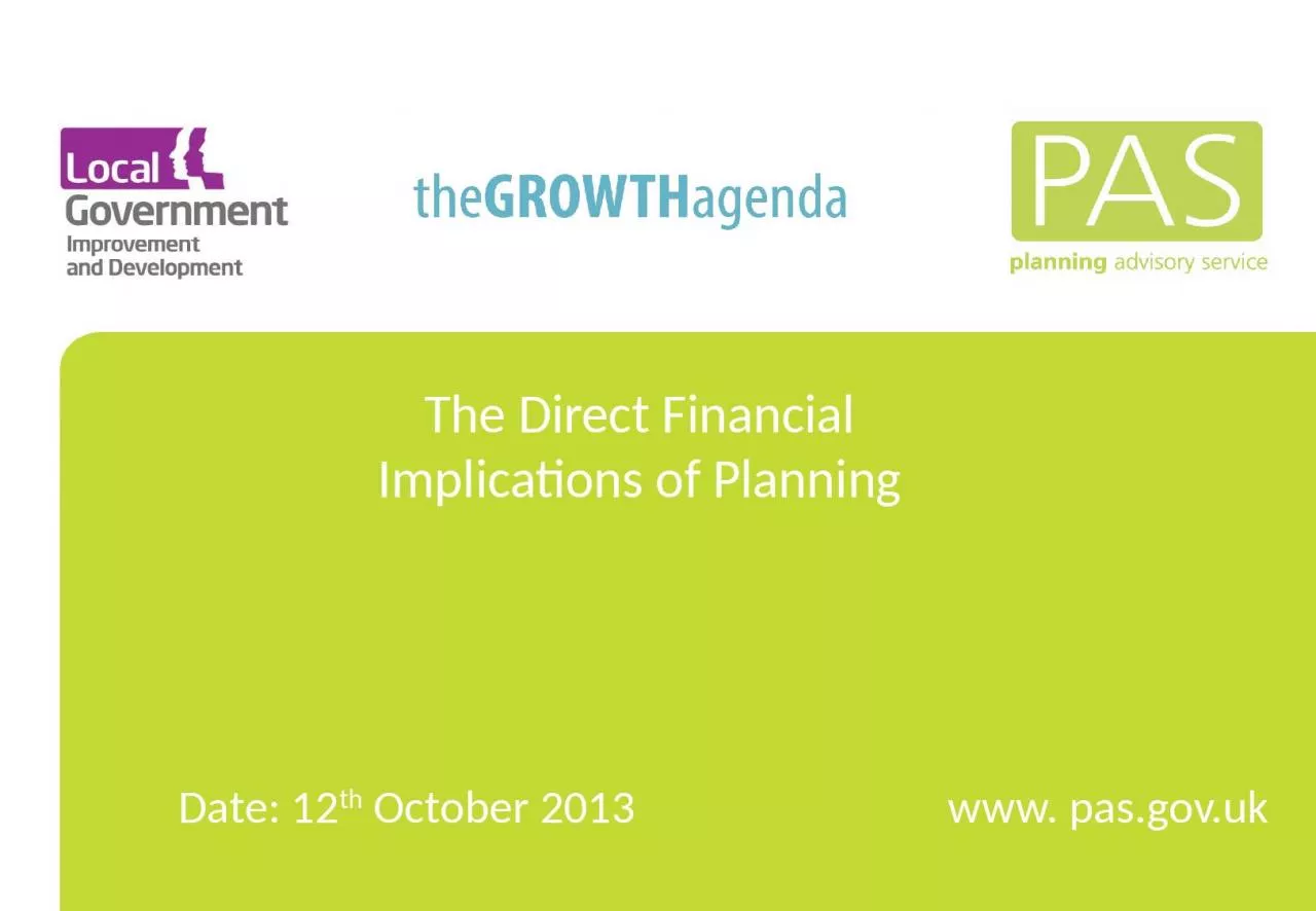 Date: 12 th  October 2013