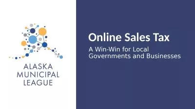Online Sales Tax A Win-Win for Local Governments and Businesses