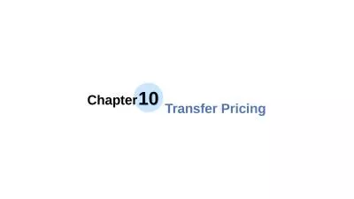 10 Chapter Transfer Pricing